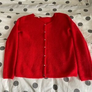 Sezane Gaspard Red Women's Sweater